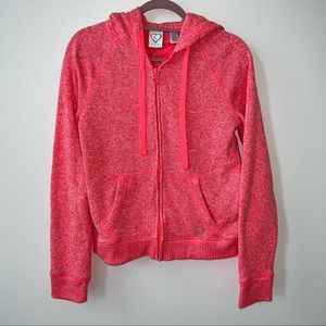 Hot pink zip hoodie